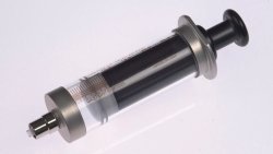 Microlitre syringes, 1000 series, TLL, with metal flange | Capacity µl : 25000